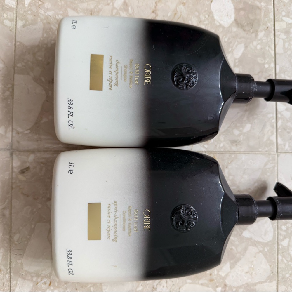Oribe gold lust shampoo and conditioner